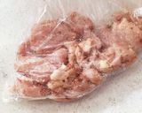 作り置き*減塩*鶏むねハニーマスタード作り方3写真