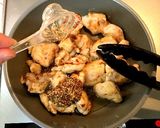 作り置き*減塩*鶏むねハニーマスタード作り方6写真