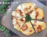 韓国チヂミ風　チーズ鶏餅作り方12写真