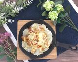 韓国チヂミ風　チーズ鶏餅作り方13写真