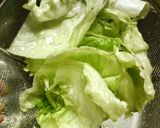 ✿パパッと❀生ハムレタス✿作り方1写真
