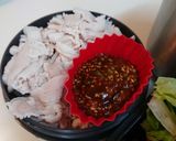 自家製胡麻ねぎ味噌だれで頂く✨冷豚しゃぶ作り方2写真