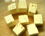 ●さつま芋と木綿豆腐の煮物●作り方1写真