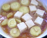 ●さつま芋と木綿豆腐の煮物●作り方4写真