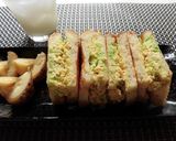 和風コールスローのホットサンド作り方5写真