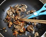 チチタケなど天然キノコと茄子の味噌炒め！作り方6写真