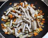 チチタケなど天然キノコと茄子の味噌炒め！作り方10写真