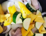 鶏と野菜のトマト煮込み作り方3写真