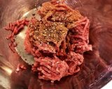 アボカドとチーズのふわふわハンバーグ作り方4写真