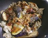 元気出る味♪「茄子と豚肉のうま辛炒め」作り方4写真