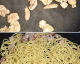サバの水煮缶でやみつき☆ねぎ塩焼きそば作り方2写真