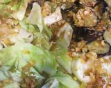 なすとキャベツの豆板醤炒め煮作り方9写真