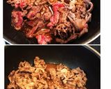 ずぼらna牛肉そば・牛肉うどん作り方1写真
