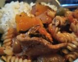 辛トマトパスタ丼(血管ダイエット1276作り方3写真