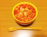 栄養満点！豆腐ともち麦のスープ作り方3写真