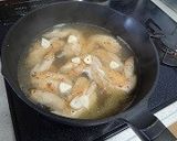 手羽先とほうれん草のコラーゲンスープ作り方4写真