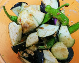 5分で簡単！茄子とししとうのうま辛味噌煮作り方3写真