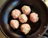ミートボールスパゲッティ作り方2写真