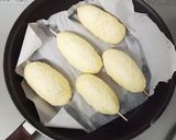 フライパンで～♪アメリカンドッグまん作り方6写真