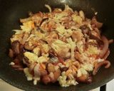 フライパン1つで簡単★鶏肉とナスのピザ風作り方3写真