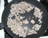 ECO★ブロッコリーの茎と豚挽き炒め作り方1写真