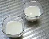 ✨牛乳ゼリーにりんご赤ワイン煮✨作り方2写真