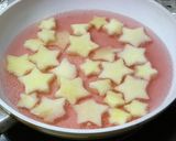 ✨牛乳ゼリーにりんご赤ワイン煮✨作り方4写真