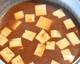 がごめ昆布きざみと豆腐の赤だし作り方2写真