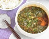 がごめ昆布きざみと豆腐の赤だし作り方3写真