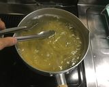 鶏肉と野菜のマスタードソースパスタ作り方4写真