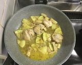 鶏肉と野菜のマスタードソースパスタ作り方8写真