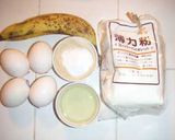 大好評！我が家のバナナシフォンケーキ♪作り方1写真