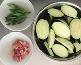 人気No.1♡とろける茄子の味噌炒め作り方1写真