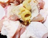 鶏肉のピリ辛ケチャップあえ作り方1写真