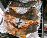 ☆彡簡単魚焼きグリルでカマの照り焼き作り方2写真