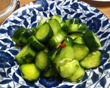 簡単　きゅうりの漬物作り方4写真