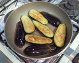 なすとこんにゃくの柚子味噌田楽作り方3写真