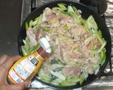 簡単ナンプラー野菜炒め♪クルミ鶏肉セロリ作り方7写真