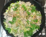 簡単ナンプラー野菜炒め♪クルミ鶏肉セロリ作り方10写真