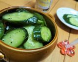 簡単【胡瓜のレモンペパーさわやか浅漬け】作り方5写真