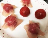 簡単っ☆おもてなし生ハムトマトサラダ作り方2写真