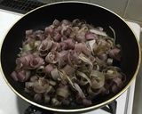 芋茎の皮できんぴら作り方1写真