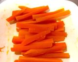 タレがおすすめ♫彩り野菜の肉巻き作り方3写真