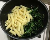 モロヘイヤのペペロンチーノ作り方10写真