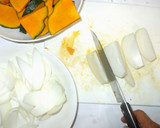 かぼちゃ玉ねぎのカレー粉炒め♪簡単作り方3写真