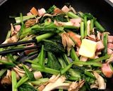 小松菜の簡単♫バター醤油炒め作り方2写真