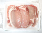 豚ロース肉の甘酢ソース焼き♪簡単作り方1写真