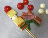 お楽しみ朝食・°＊モーニング串パン＊°・作り方5写真