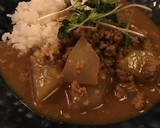簡単たっぷりひき肉と冬瓜の本格和風カレー作り方10写真