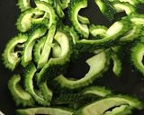 ゴーヤとキノコと豚肉のの炒めもの作り方11写真